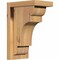 Ekena Millwork New Brighton Smooth Corbel w/Backplate, Western Red Cedar, 5 1/2"W x 8"D x 12"H COR06X08X12NEB01SWR - alternate 1